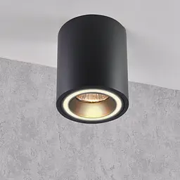 Точковий світильник Polux Goldlux 323651 Falco GU10 1x10W IP20 BK - мініатюра 4