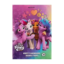 Білий картон Kite A4 My Little Pony 10 аркушів (LP24-254)