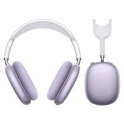 Бездротові накладні навушники Hoco W65, BT5.4, AUX, 400mAh, 45h, purple - мініатюра 2