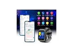 Дитячий смарт-годинник GARMIX PointPRO-200 Black (GMXPP200-B) - мініатюра 3