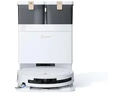 Робот-пилосос з вологим прибиранням ECOVACS Deebot T50S Pro Omni White (DEX69) - мініатюра 2
