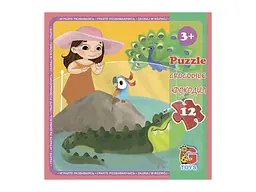 Пазли G-Toys Зоопарк, 12 елементів, LZ01