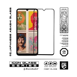 Захисне скло для HUAWEI Y6P, Icon, 2.5D загартоване скло, повне проклеювання, глянсове, удароміцне, з олеофобним покриттям, сумісне з чохлами, міцність 9H, проста установка, ArmorStandart (ARM56792) - мініатюра 2