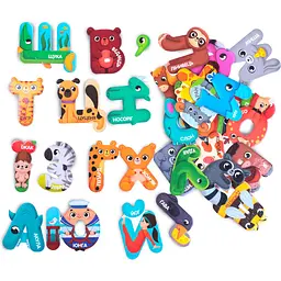 Гра розвиваюча магнітна Vladi Toys Диво-букви Абетка (VT5411-18) - мініатюра 3