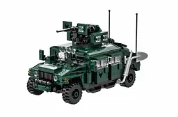 Конструктор Wange військовий автомобіль Hummer Humvee з кулеметом  військова техніка, 518 деталей