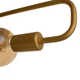 Люстра Brille лофт стельова в спальню Е27 60W G (BR-01 617C/6) - мініатюра 3