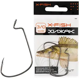 Крючок X-Fish Хищник 3/0 (3шт/уп)