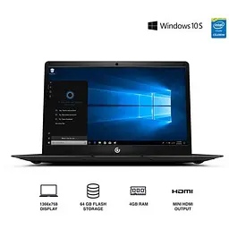 Ноутбук Core Innovations Laptop 14" 4/64GB N3350 Black (CLT146401BL) - мініатюра 3