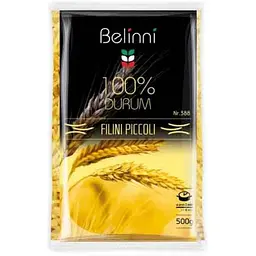 Вермішель Belini 500г Вироби макаронні ниткоподібні тонкі короткі ТМ Belinni