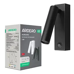 Світлодіодний накладний світильник Ardero AL8162ARD 3 Вт чорний (80990) - мініатюра 8
