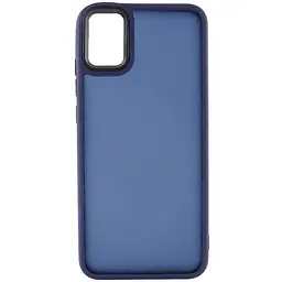 Чохол TPU+PC Lyon Frosted для Samsung Galaxy A51 Deep Navy - мініатюра 2