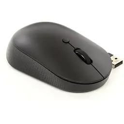 Мишка бездротова Xiaomi Wireless Mouse Silent Edition 2 режимна чорна - мініатюра 3