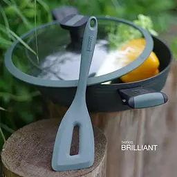 Лопатка з отвором Fissman Chef's Tools 27.5 см (1472) - мініатюра 5