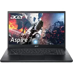 Ноутбук Ігровий ACER Aspire 7 A715-51G-70G1,i7-1260P la 47GHz,16GB,512GB,3050 Ti 4GB,DOS