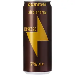 Напій слабоалкогольний Bummer Espresso енергетичний сильногазований 7% 0.33 л - мініатюра 5