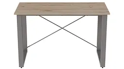 Письмовий стіл Ferrum-decor Драйв 750x1400x700 Сірий метал ДСП Дуб Сан-Марино 32 мм (FRD-103409) - мініатюра 4