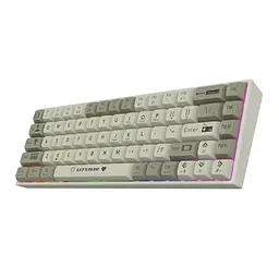 Механічна дротова клавіатура AJAZZ AK680 / Hot-Swap / Brown Switch / Grey - мініатюра 3