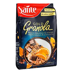Гранола Sante Gold Бельгійський шоколад-апельсин 300 г - мініатюра 2