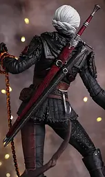 Фігурка 3D Magicca Відьмак Цирі The Witcher Ciri 40 см 3DM TW C 40 - мініатюра 8
