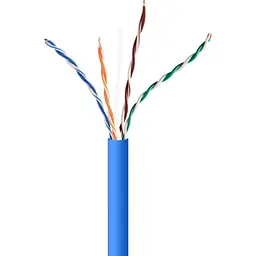 Кабель UTP 5e (бухта, 305м) Cablexpert Blue UPC-5004E-SOL-B