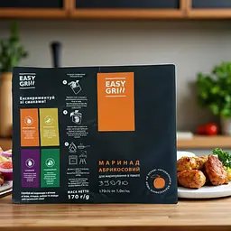 Маринад Easy Grill (натуральне абрикосове пюре) — 170 г - мініатюра 5