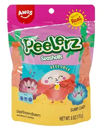 Желейні цукерки Amos Peelerz Seashells 170г