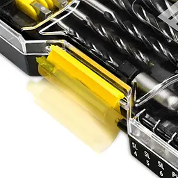 Набір біт і свердел Trotec 49 pieces Hexagon Shank Drill and Bit Set (6200001160) - мініатюра 9
