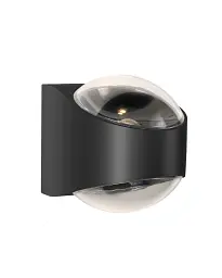 Вуличний світильник Zuma Line Lucent LED 1x12W 4000K 1100Lm IP65 чорний