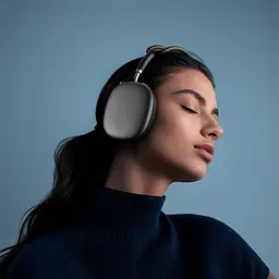 Бездротові накладні навушники HOCO W65 Plus Happy ANC BT headphones Blue (6942007650427) - мініатюра 3