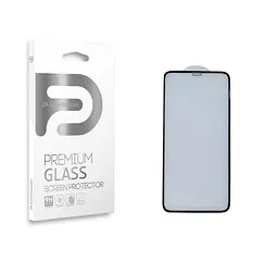 Захисне скло для Apple iPhone 11 Pro Max/Xs Max, 3D PREMIUM, повноекранне 3D скло з рамкою, глянцеве, загартоване, протиударне, ультратонке, олеофобне покриття, 9H, стійкість до подряпин, проста установка, повне проклеювання, ArmorStandart (ARM53068)