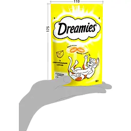 Ласощі для котів Dreamies з сиром 60 г - мініатюра 8