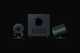 Акустична система Razer Nommo V2 USB-A, чорний - мініатюра 8