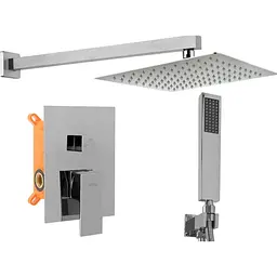 Душова система прихованого монтажу Rea Fenix ​​+ Box хром REA-P8451, Хром
