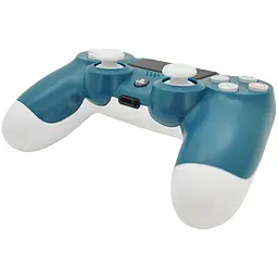Геймпад джойстик Voltronic DualShock 4 Wireless DoubleShock PS4 blue-white (62197) - мініатюра 4