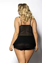 Комплект білизни Anais Fendia 3XL/4XL чорний - мініатюра 2