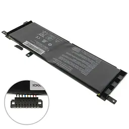 Батарея для ноутбука Asus B21N1329 (X453MA X553MA series) 7.2V 4000mAh 29Wh Чорний