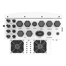 Solis Гібридний інвертор однофазний S6 6кВт, 2xMPPT, DC, для LV Batteries - мініатюра 5