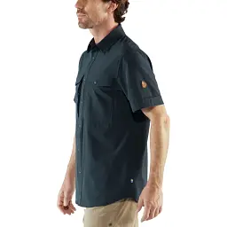 Сорочка Fjallraven Abisko Trekking Shirt SS XXL Dark Navy - мініатюра 5