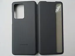 Оригінальний чохол-книжка S-View Clear View Cover для Samsung Galaxy S20 Ultra 5G Чорний EF-ZG988CBEGRU - мініатюра 9