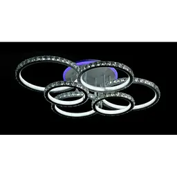 Стельова LED люстра з пультом і нічником Splendid-Ray 30-4022-52 - мініатюра 4