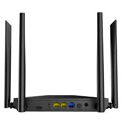 Роутер Netis MW5360, Wi-Fi 802.11b/g/n/a, до 300 Mb/s, 2.4GHz, 2 LAN 10/100 Mb/s, RJ45 10/100Mb/s (FE), IPTV, підтримка 3G та 4G / FTP server, 4 зовнішні незнімні антени - мініатюра 3