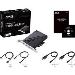 Плата-адаптер PCIe ASUS ThunderboltEX 4 USB Type-C PCIe 3.0 X4 Expansion Card - мініатюра 6