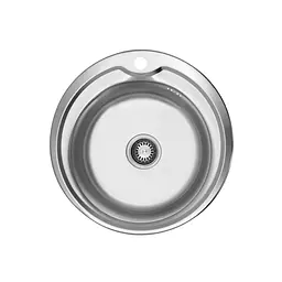Кухонна мийка Kroner KRP Satin - 510 (0,6 мм) (CV022769)