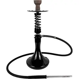 Кальян Trumpet Hookah Rider S Black Gloss (колба Drop Black) - мініатюра 2