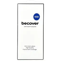 Захисне скло BeCover для Samsung Galaxy S24 Ultra SM-S928 10D Black (711362) - мініатюра 3