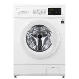 Пральна машина LG з фронтальним завантаженням F2J3WN0W, 6,5кг, 1200, A+++, глибина 44см, Дисплей, Інвертор, Білий (F2J3WN0W)