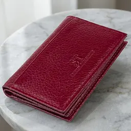 Візитниця-книга ST Leather 19218 бордова - мініатюра 1