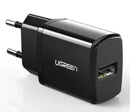 Зарядний пристрій Ugreen ED011 USB Wall Charger 2.1A чорний - мініатюра 2
