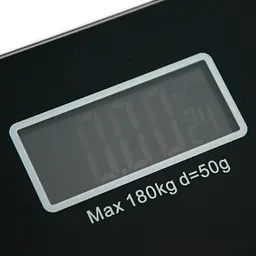 Ваги напольні Domotec MS-1604, електронні, скляна платформа, чорні, до 180 кг - мініатюра 4
