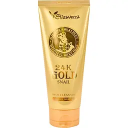 Пінка для вмивання Elizavecca 24K Gold Snail Cleansing Foam, 180 мл